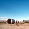 Nancy Holt, Sun Tunnels, 1973-76. Great Basin Desert, Utah, USA. Collection Dia Art Foundation with support from Holt/Smithson Foundation © Holt/Smithson Foundation and Dia Art Foundation, licensed by Artists Rights Society (ARS), New York.