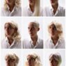 Candice Breitz, Whiteface Series, 2022. Nine colour photographs, 48 x 32cm each. Courtesy of KOW, Berlin.