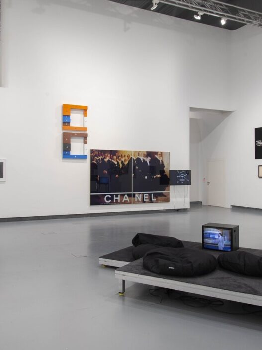 View of flashback:forward, HGB gallery, 2022. Photo: Anna Sophie Knobloch.