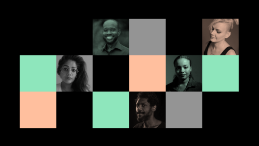 The five visual artists shortlisted for the 2022 Sobey Art Award. Top row, from left: Tyshan Wright (Atlantic), Krystle Silverfox (West Coast & Yukon). Middle row, from left: Azza El Siddique (Ontario), Divya Mehra (Prairies & North). Bottom row: Stanley Février (Quebec).