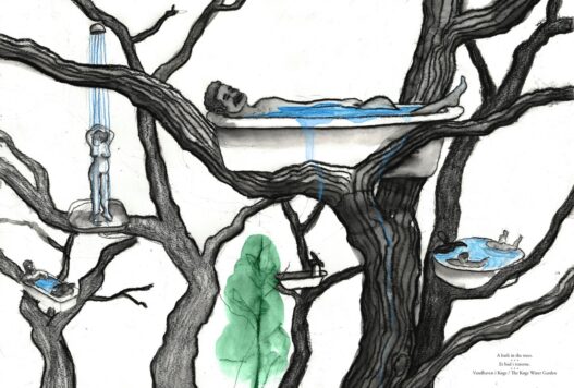 Christoph Schäfer, A Bath in the Trees, The Køge Water Garden, 2021. Courtesy of Hummings / KØS, Köge, Denmark.