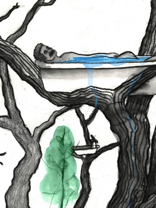 Christoph Schäfer, A Bath in the Trees, The Køge Water Garden, 2021. Courtesy of Hummings / KØS, Köge, Denmark.