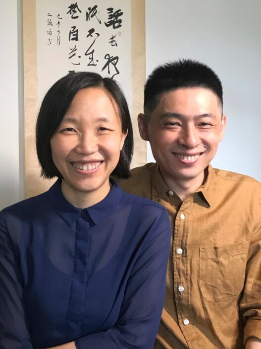 Left: Carol Yinghua Lu. Right: Liu Ding.