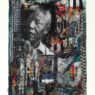 Peter Sacks, Nelson Mandela, 2020–2022. Mixed media on paper. Courtesy of the artist and Sperone Westwater, New York.