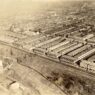 Aerial view of Philadelphia looking east from 63rd Street. Courtesy of the Special Collections Research Center, Temple University Libraries, Philadelphia. Date unknown.