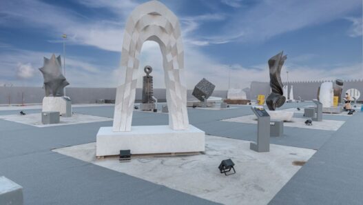 Third Tuwaiq Sculpture exhibition, 2021. © Tuwaiq Sculpture, a Riyadh Art program.