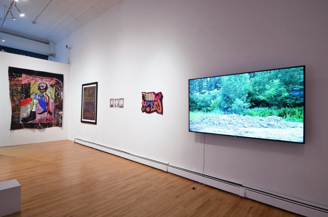 View of Recontarnos (Rewriting us), an apexart NYC Open Call–winning exhibition.