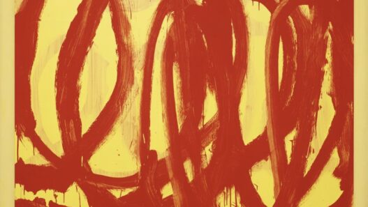 Cy Twombly, Untitled, 2007 Acrylic and pencil on wood panel, in artist’s frame, 104 ¾ × 79 × 2 ½ inches (266.1 × 200.7 × 6.3 cm)© Cy Twombly Foundation