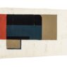 Friedl Dicker-Brandeis, Franz Singer, Design for the Apartment of Hans Heller: Color Study for the Floor in the Foyer, 1927. Tempera on tracing paper, 29.4 x 49.2 cm. © Collection and Archive, University of Applied Arts Vienna, Photo: kunst-dokumentation.com.