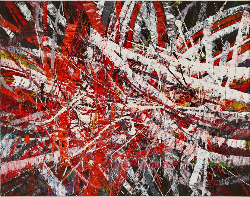 Mark Grotjahn, Untitled. (Backcountry Capri, 54.74), 2021