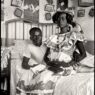 Macky Kane and Fatou Thioune, 1941. Self-portrait, scan from gelatin negative, 9 x 13 cm. Courtesy of Linguere Fatou Fall and Revue Noire.