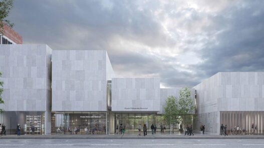 Exterior perspective from Saint-Laurent Boulevard. Image Courtesy of KPMB Architects + Daoust Lestage Lizotte Stecker Architecture