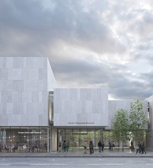 Exterior perspective from Saint-Laurent Boulevard. Image Courtesy of KPMB Architects + Daoust Lestage Lizotte Stecker Architecture