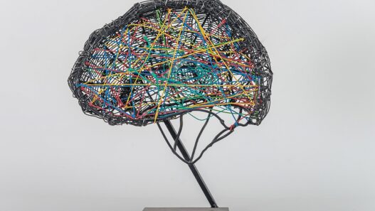 E. R. Nele, Model for Brain, circa 2004. Large sculpture for Max Planck Institute for Brain Research. © Museum Angewandte Kunst.