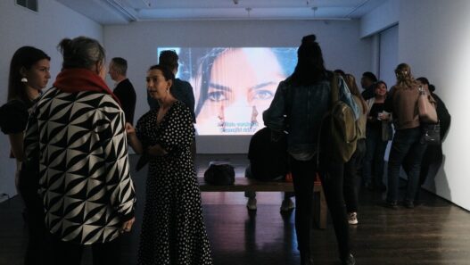 View of Heart Howls: Latin American Feminist Performance in Revolt, The 8th Floor, New York, 2022. Photo: Phillip Andrew Iglesias.