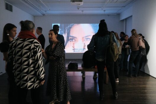 View of Heart Howls: Latin American Feminist Performance in Revolt, The 8th Floor, New York, 2022. Photo: Phillip Andrew Iglesias.