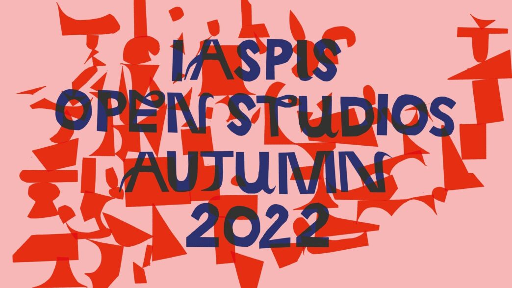 IASPIS Open Studios Autumn 2022. Graphic design by Evelina Mohei