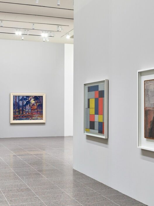 Mondrian. Evolution. Installation view Kunstsammlung Nordrhein-Westfalen, 2022. Photo: Achim Kukulies