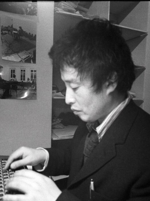 Nam June Paik, 1974. © Gianni Melotti.