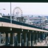 André Corboz, Santa Monica as seen from personal desk during Getty Center residency, 1993. Fondo A. Corboz, Biblioteca dell’Accademia di architettura, USI.