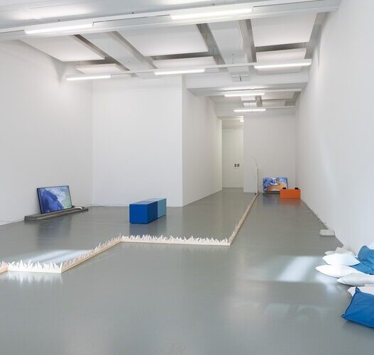 Installation view daadgalerie, 2022. Photo: Thomas Bruns