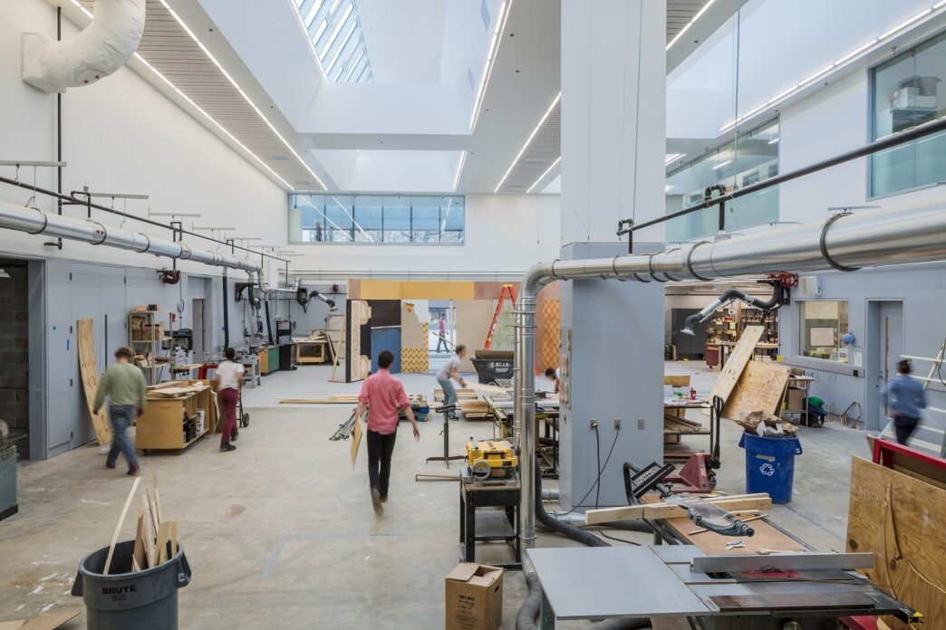 The Reva and David Logan Center for the Arts at The University of Chicago. MFA Virtual Arts.Photo: Tom Rossiter.