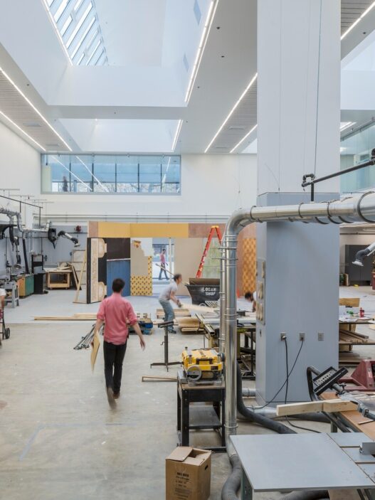 The Reva and David Logan Center for the Arts at The University of Chicago. MFA Virtual Arts.Photo: Tom Rossiter.