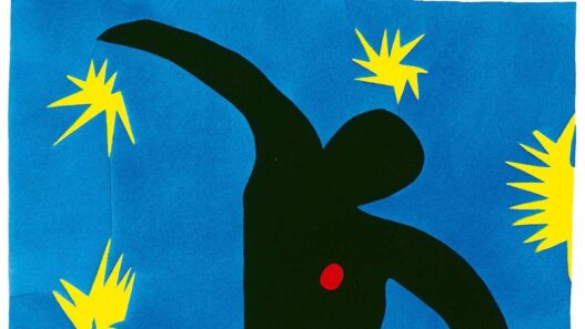 Henri Matisse, Icare, 1947. From the portfolio “Jazz.” © Succession H. Matisse / VG Bild-Kunst, Bonn 2022. Museum Folkwang