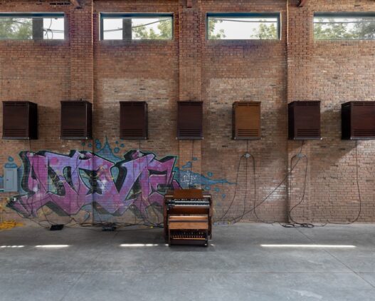 Cover Image: Theaster Gates, A Heavenly Chord, 2022. Leslie speakers, Hammond B3 Organ, sound, dimensions variable. © Theaster Gates. Courtesy the artist. Photo: Jim Prinz Photography