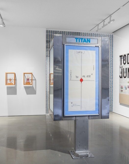 View of TODOS JUNTOS (all together), kurimanzutto, New York, 2022. Photo: Daniel Terna.