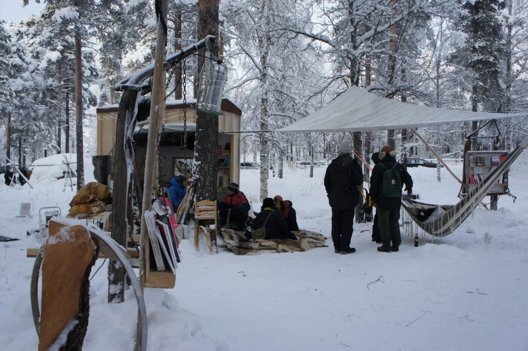 Joar Nango, Girjegumpi in Jokkmokk, 2018. © Astrid Fadnes.