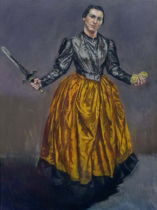 Paula Rego, Angel, 1998. Pastel on paper, 180 x 130 cm. Inv. 21P1960. Photo: Carlos Pombo. Centro de Arte Moderna Gulbenkian.