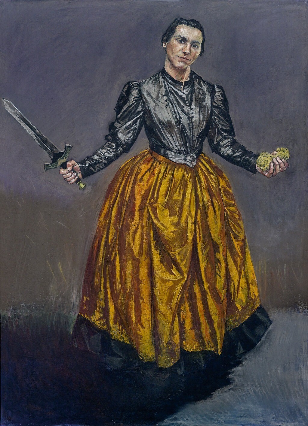 Paula Rego, Angel, 1998. Pastel on paper, 180 x 130 cm. Inv. 21P1960. Photo: Carlos Pombo. Centro de Arte Moderna Gulbenkian.