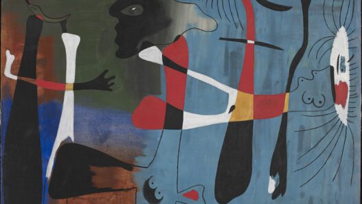 Joan Miró, Painting (Peinture), 1934. Oil on canvas, 97 x 130 cm. Fundació Joan Miró, Barcelona. Donation: Joan Prats.