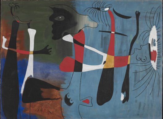 Joan Miró, Painting (Peinture), 1934. Oil on canvas, 97 x 130 cm. Fundació Joan Miró, Barcelona. Donation: Joan Prats.