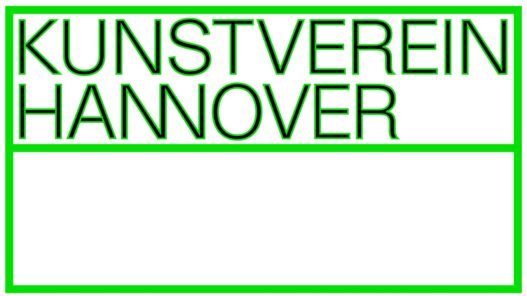 Kunstverein Hannover visual identity. Design: Grupa Ee, 2023.