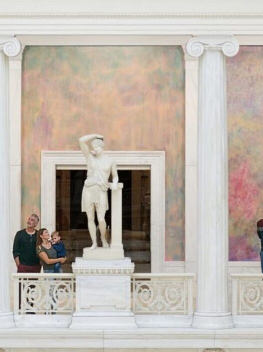 View of Thu Van Tran: Colors of Grey, Carnegie Museum of Art, Pittsburgh, PA, 2022. Courtesy of the artist and Carnegie Museum of Art. Photo: Sean Eaton. Etant donnés grant.