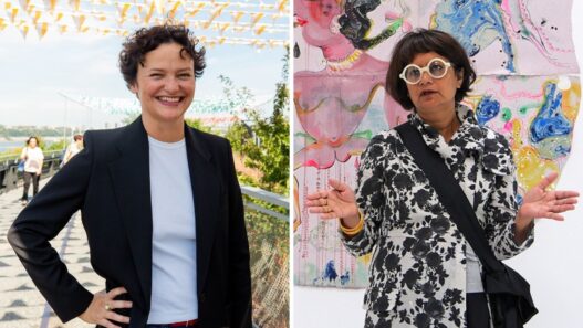 From left: Cecilia Alemani. Courtesy of the High Line. Photo: Liz Ligon. Rina Banerjee. Courtesy of Hosfelt Gallery San Francisco. Photo: David Stroud. University of California Davis.