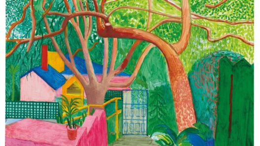 David Hockney’s The Gate (2000) Courtesy Christie's