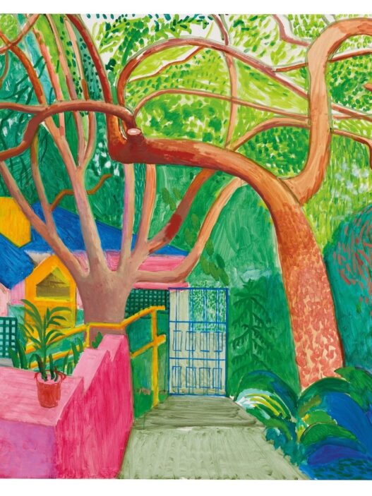 David Hockney’s The Gate (2000) Courtesy Christie's