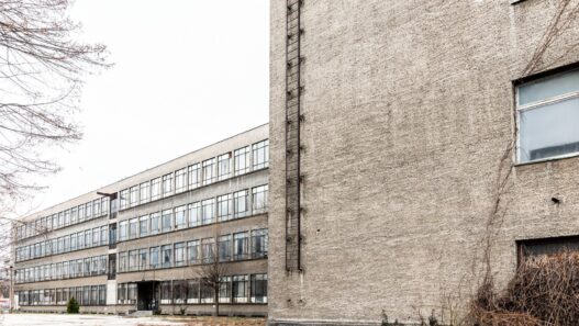 Former textile school, Gabrovo, Bulgaria, 2021. © The Christo and Jeanne-Claude Center, Gabrovo. Photo: Rosina Pencheva.