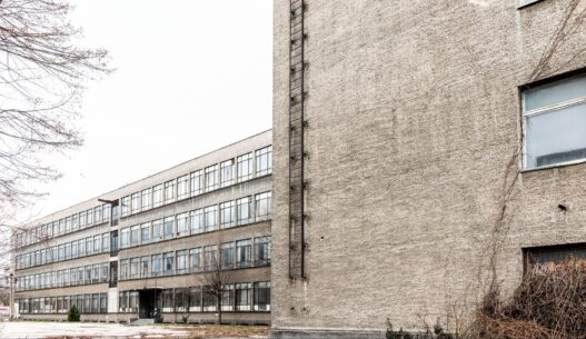 Former textile school, Gabrovo, Bulgaria, 2021. © The Christo and Jeanne-Claude Center, Gabrovo. Photo: Rosina Pencheva.