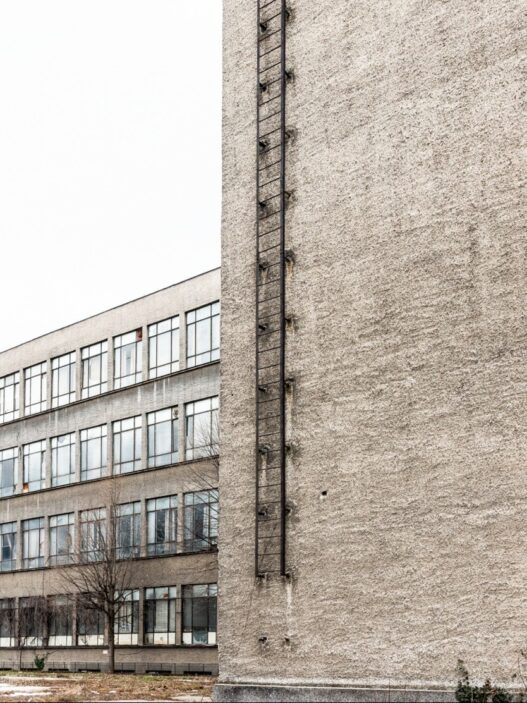 Former textile school, Gabrovo, Bulgaria, 2021. © The Christo and Jeanne-Claude Center, Gabrovo. Photo: Rosina Pencheva.