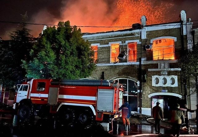 Fire Destroys Abkhazia's National Art Gallery, Causing Irreparable Loss