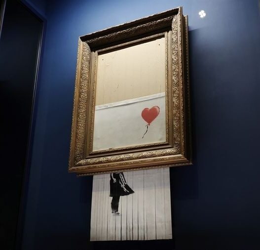 Banksy's Evolving Artwork: 'Girl with Balloon' to 'Girl Without Balloon