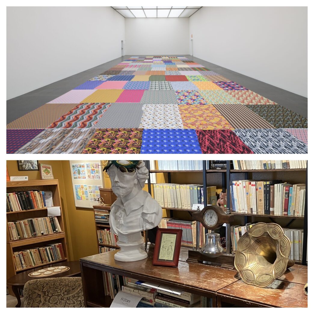 Unique Fabric Artwork and a Spanish Language Bookstore on Display at the Mitchell Art Museum at St. John’s College This Spring