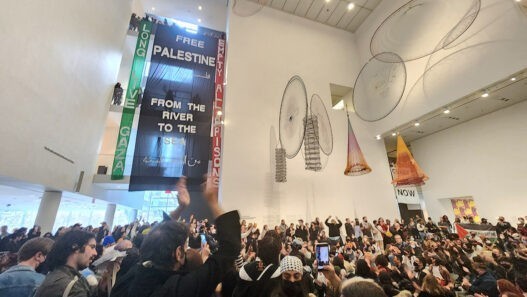 Protests Erupt at Museums in Solidarity with Palestine