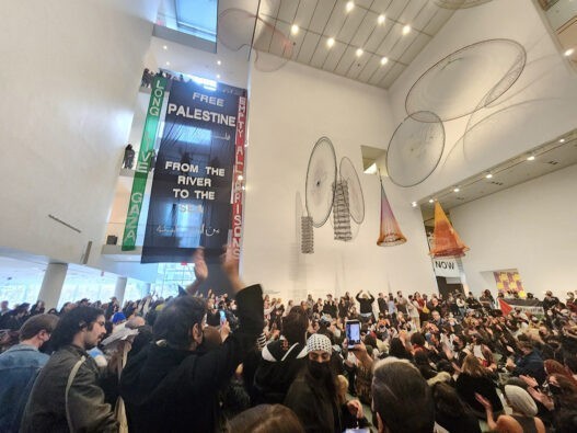 Protests Erupt at Museums in Solidarity with Palestine