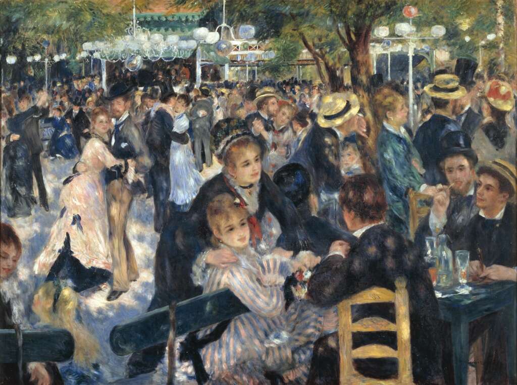 Pierre-Auguste Renoir, Le Moulin de la Galette, 1876.