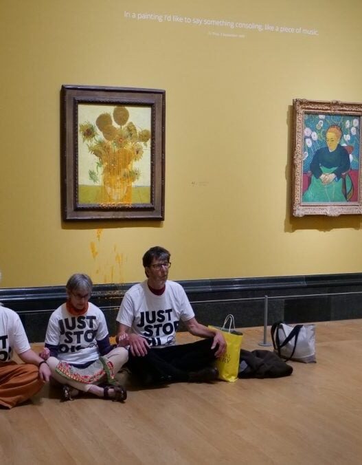 Van Gogh Paintings Targeted in Climate Protest